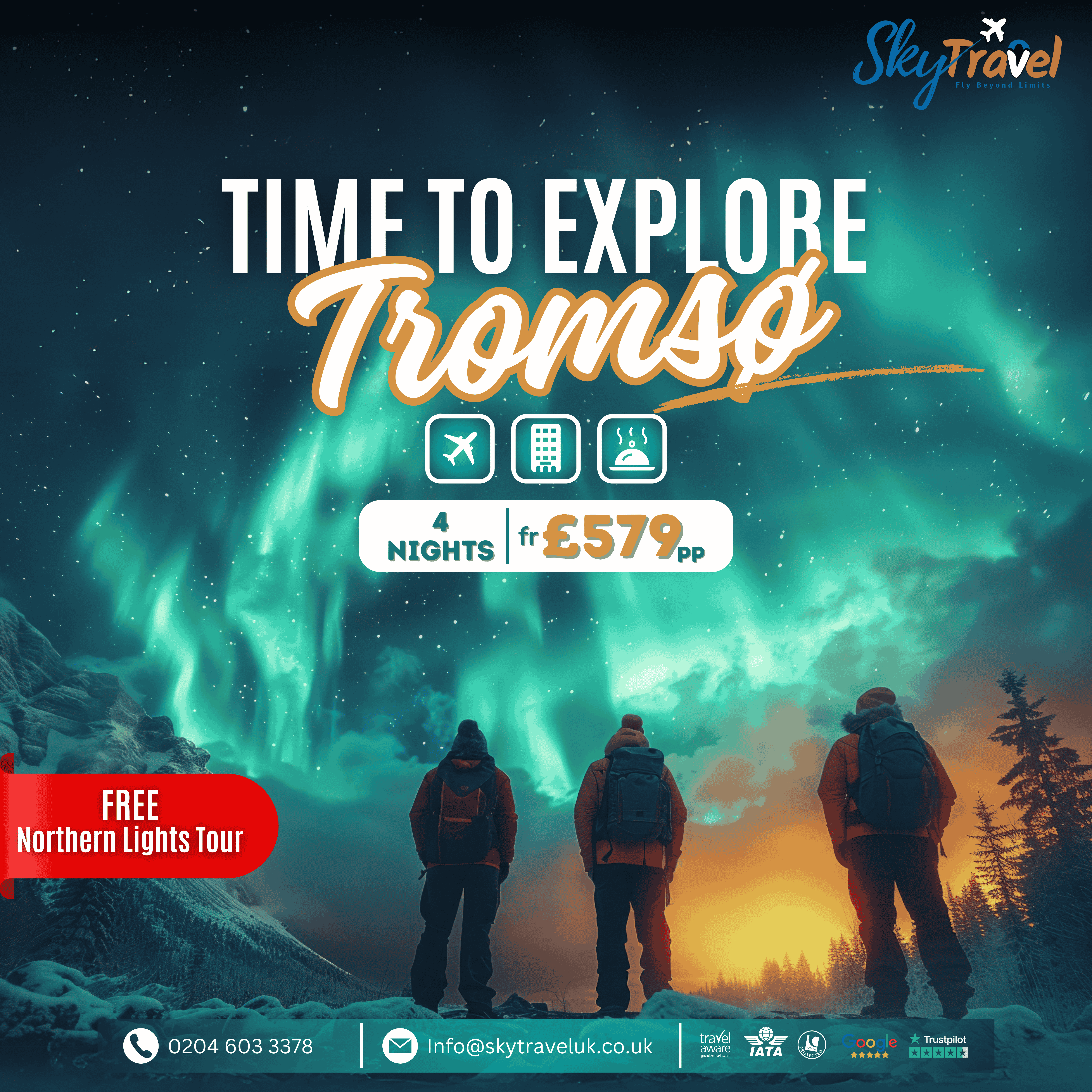 Tromso : Where Nights Glow with Magic ?
